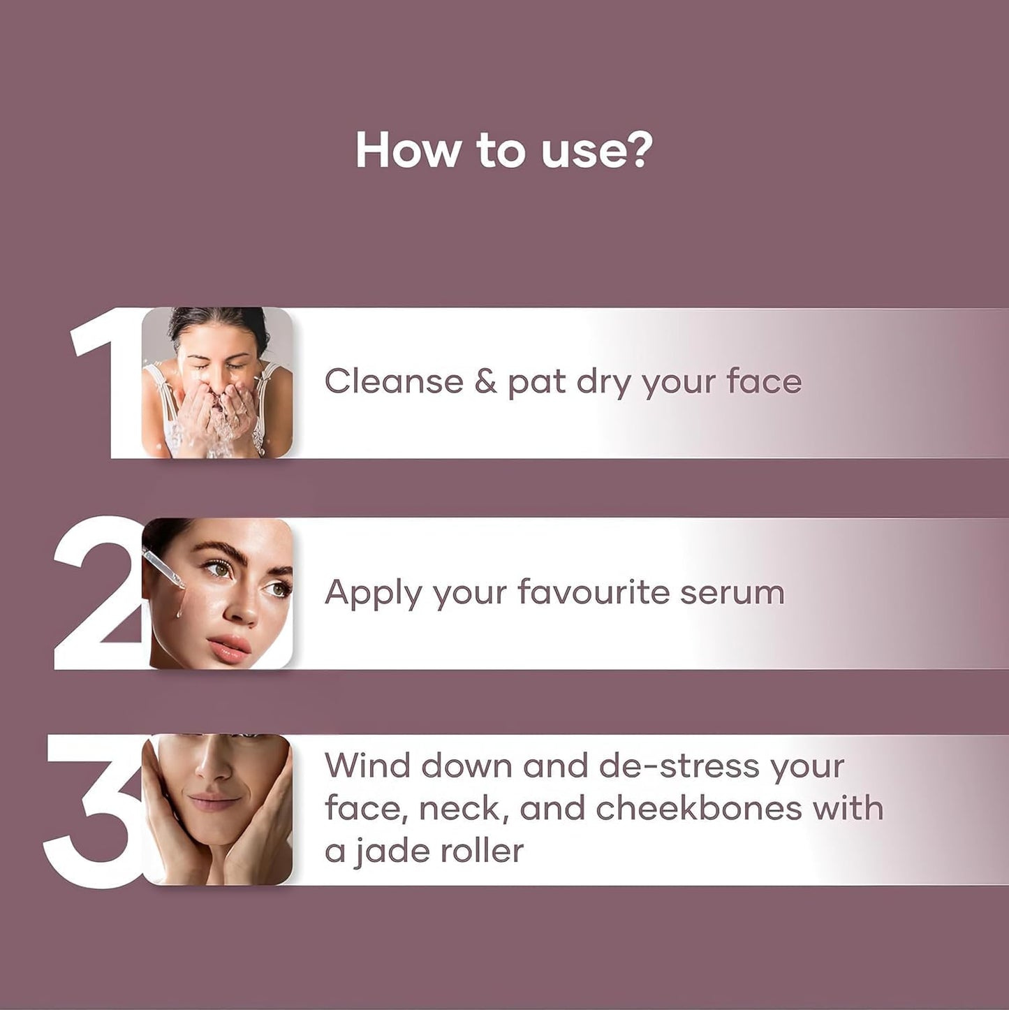 Natural Jade Roller – Face Massage Tool for Radiant & Youthful Skin