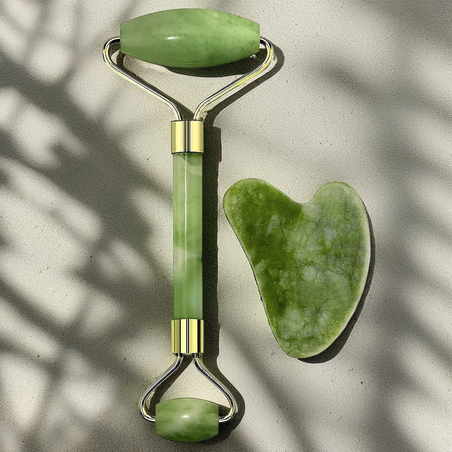 Natural Jade Roller – Face Massage Tool for Radiant & Youthful Skin