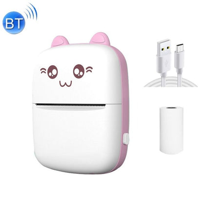 Mini Bluetooth Thermal Printer – Wireless Inkless Portable Pocket Printer for iOS & Android – Cute Design, USB Rechargeable, Ideal for Notes, Labels, Photos & Scrapbooking